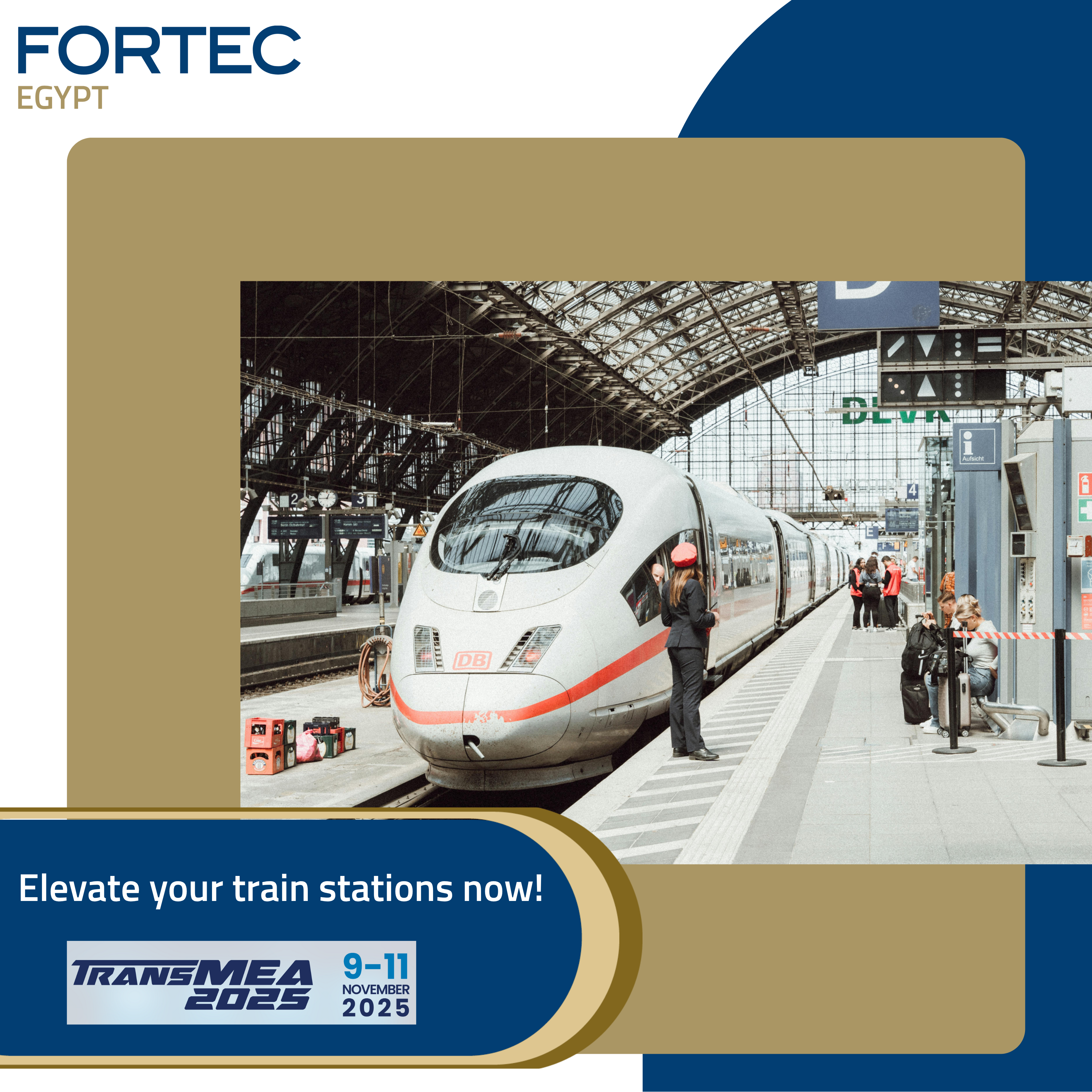 Redefining the Passenger Journey: FORTEC Egypt at TransMEA 2025
