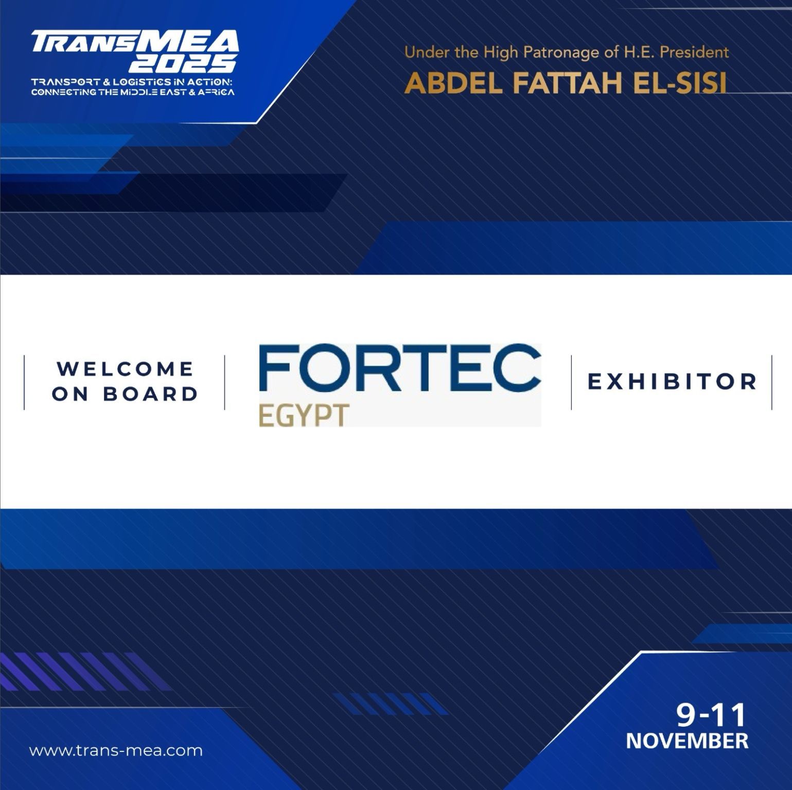 FORTEC Egypt at TransMEA 2025: Powering the Future of Smart Transportation