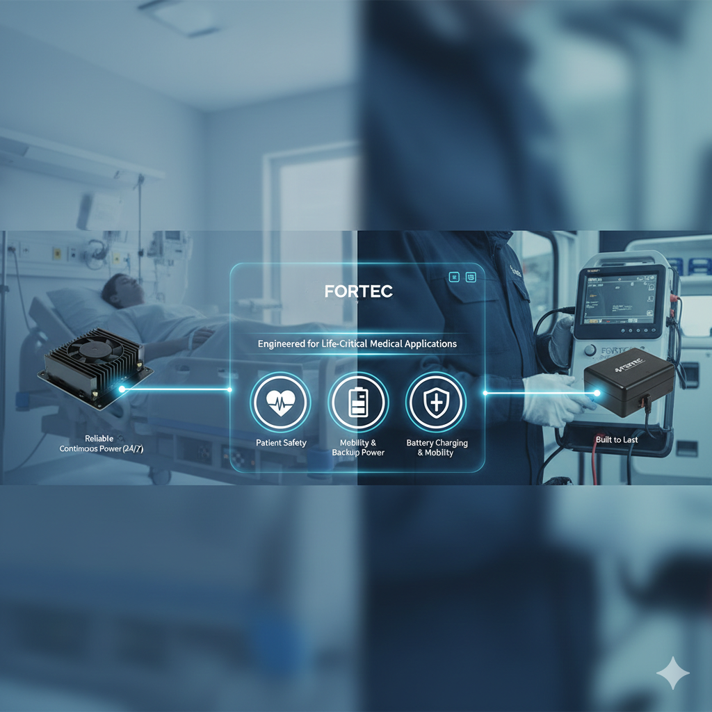 What is a Medical Grade Power Supply? IEC 60601 Standards Explained by Fortec