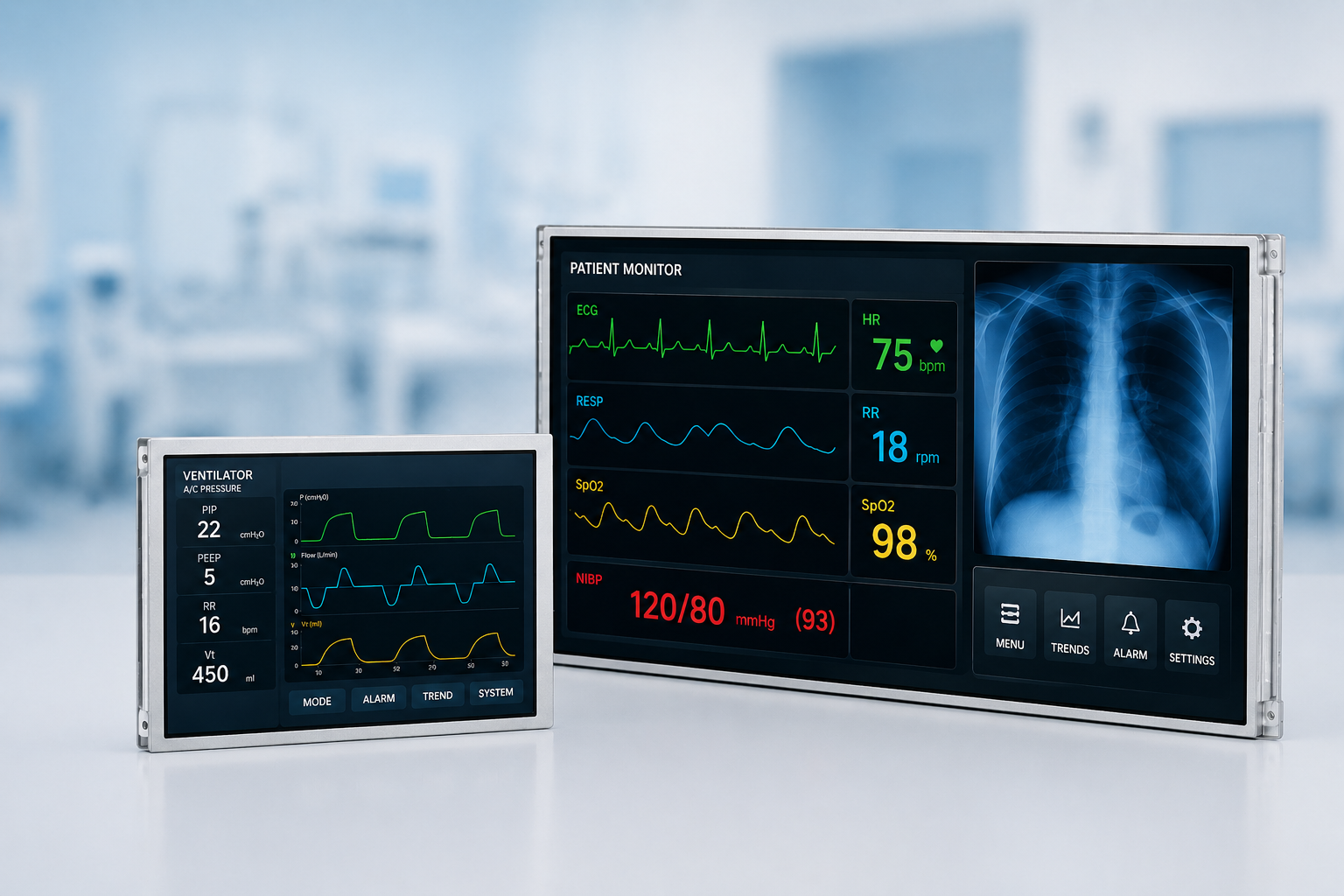 FORTEC Egypt Expands Medical Display Portfolio with Two High-Performance AUO TFT Displays